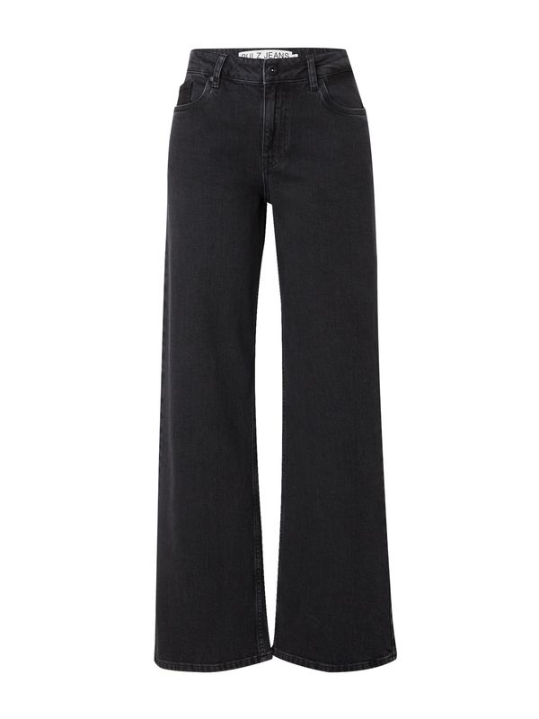 PULZ Jeans PULZ Jeans Traperice 'VEGA'  crni traper