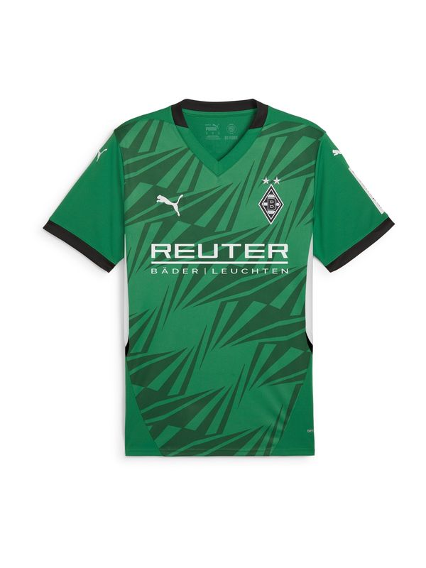 PUMA PUMA Dres 'BMG Away Replica'  zelena / tamno zelena / crna / bijela