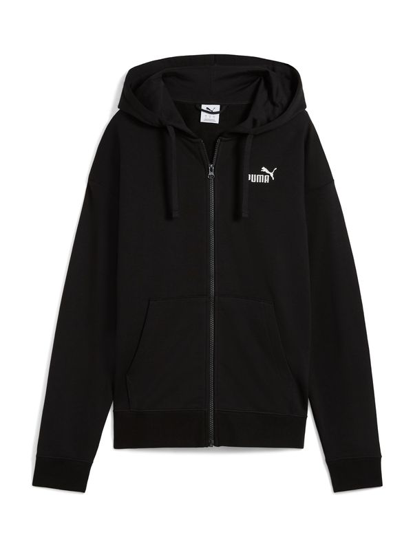 PUMA PUMA Gornji dio trenirke 'ESS  No. 1'  crna / prljavo bijela