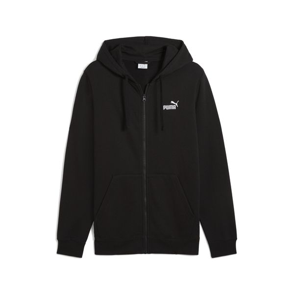 PUMA PUMA Gornji dio trenirke 'Essentials No. 1'  crna / bijela