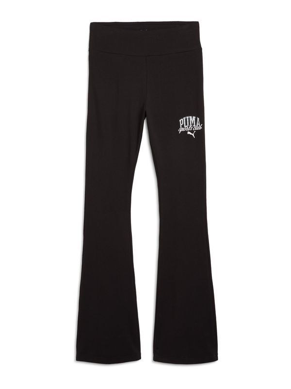 PUMA PUMA Hlače 'CLASS'  crna / bijela