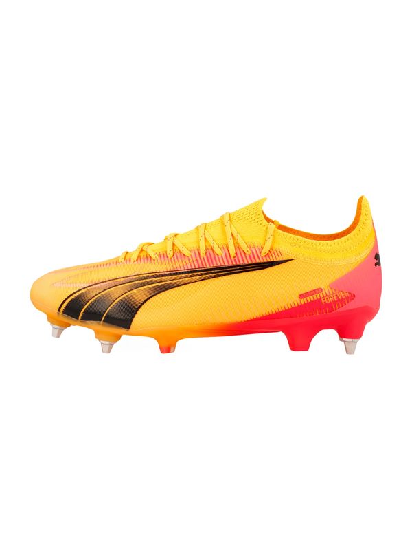 PUMA PUMA Kopačke 'ULTRA ULTIMATE MxSG'  žuta / roza / vatreno crvena / crna