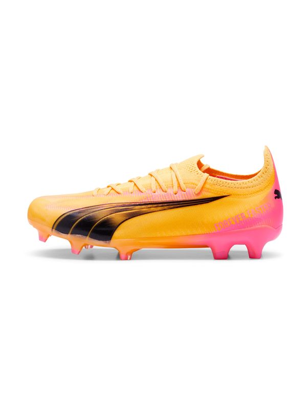 PUMA PUMA Kopačke 'ULTRA ULTIMATE'  zlatno žuta / svijetloroza / crna