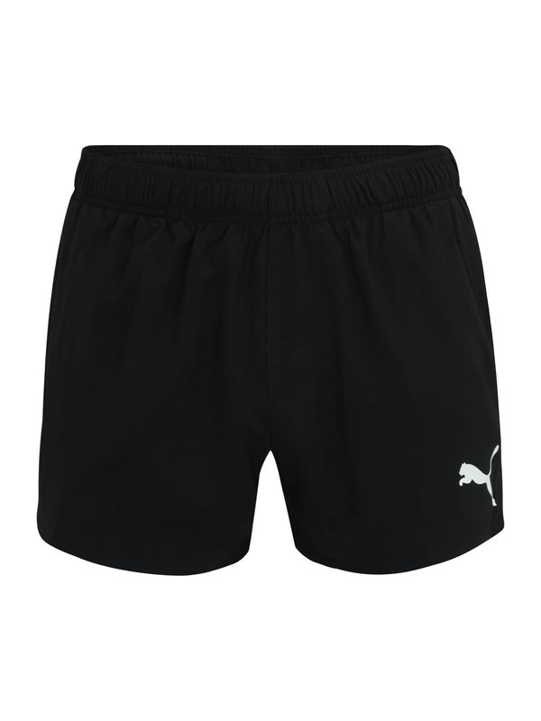 PUMA PUMA Kupaće hlače  crna / bijela