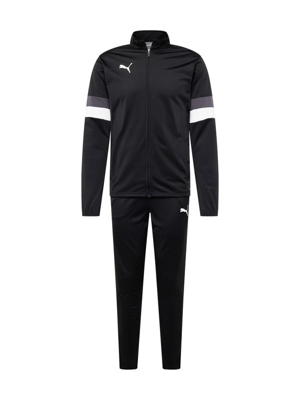 PUMA PUMA Odjeća za vježbanje 'TeamRISE'  tamo siva / crna / bijela