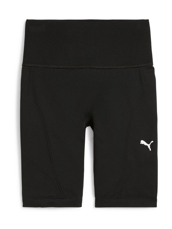 PUMA PUMA Sportske hlače  crna / bijela