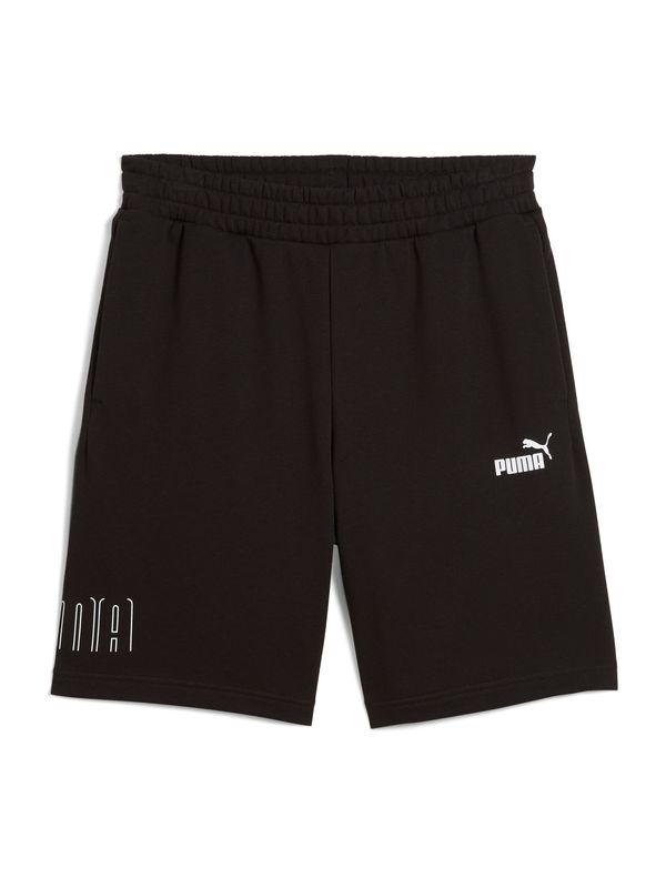 PUMA PUMA Sportske hlače  crna / bijela