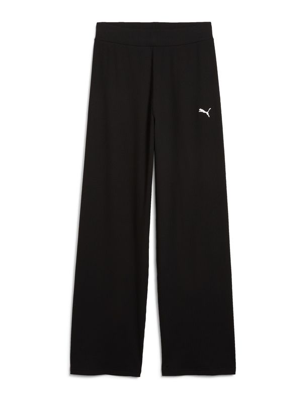 PUMA PUMA Sportske hlače 'ESS'  crna / bijela