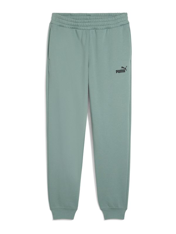 PUMA PUMA Sportske hlače 'ESS No. 1'  pastelno zelena / crna