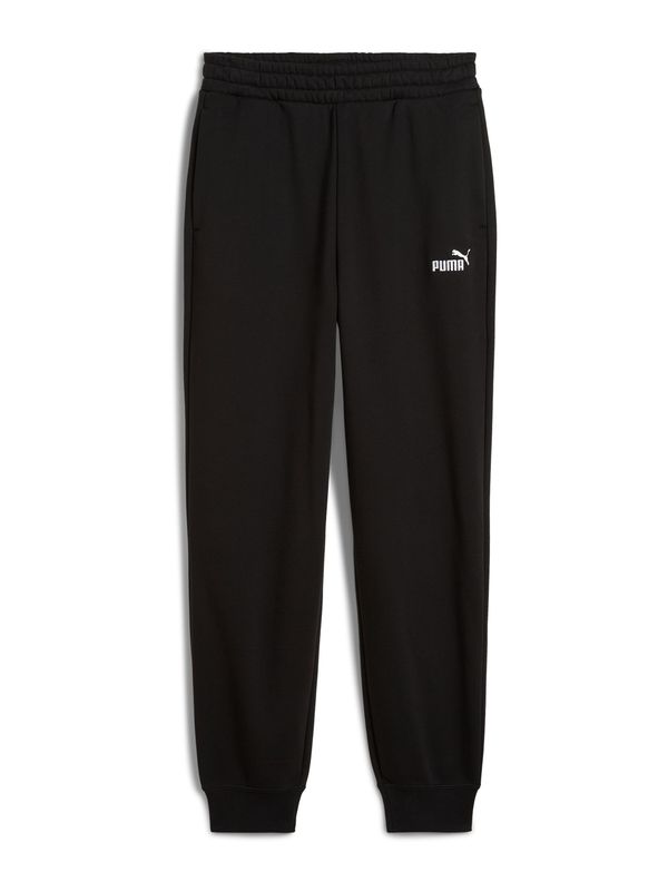 PUMA PUMA Sportske hlače 'ESS Small No. 1'  crna / bijela