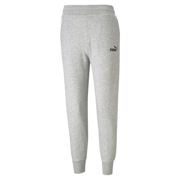 PUMA PUMA Sportske hlače 'ESSENTIAL'  smeđa / crna