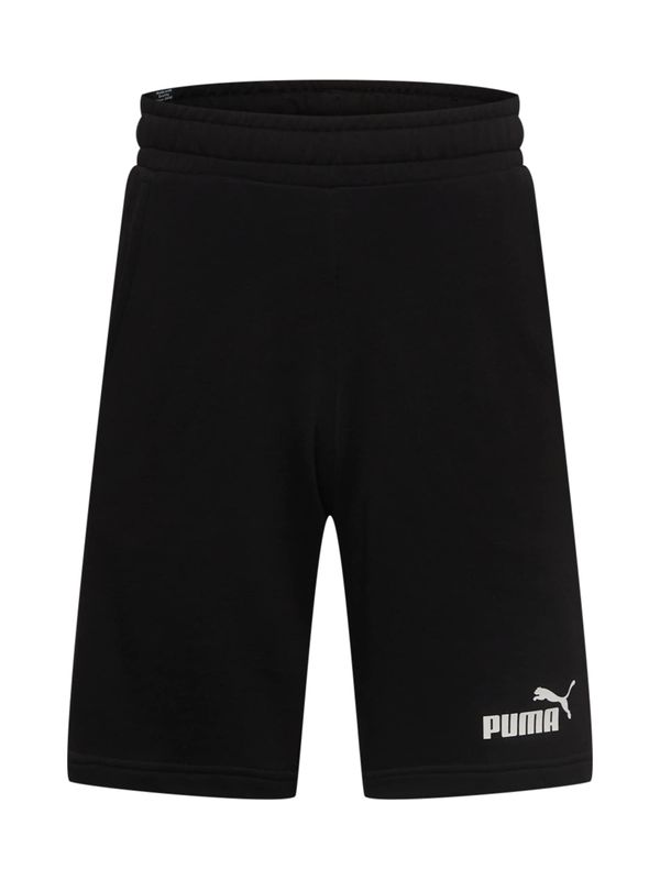 PUMA PUMA Sportske hlače 'Essentials'  crna / bijela