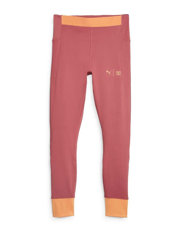 PUMA PUMA Sportske hlače  narančasta / pastelno crvena