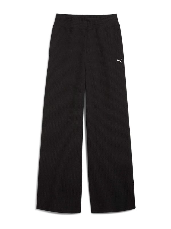 PUMA PUMA Sportske hlače 'Q4 STUDIO'  crna / bijela