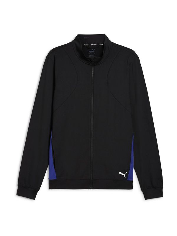 PUMA PUMA Sportski gornji dio trenirke 'Cloudspun'  crno plava / crna / bijela