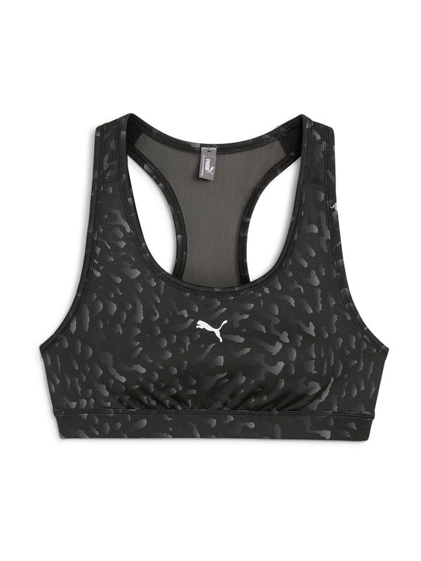 PUMA PUMA Sportski grudnjak '4KEEPS'  siva / crna / bijela