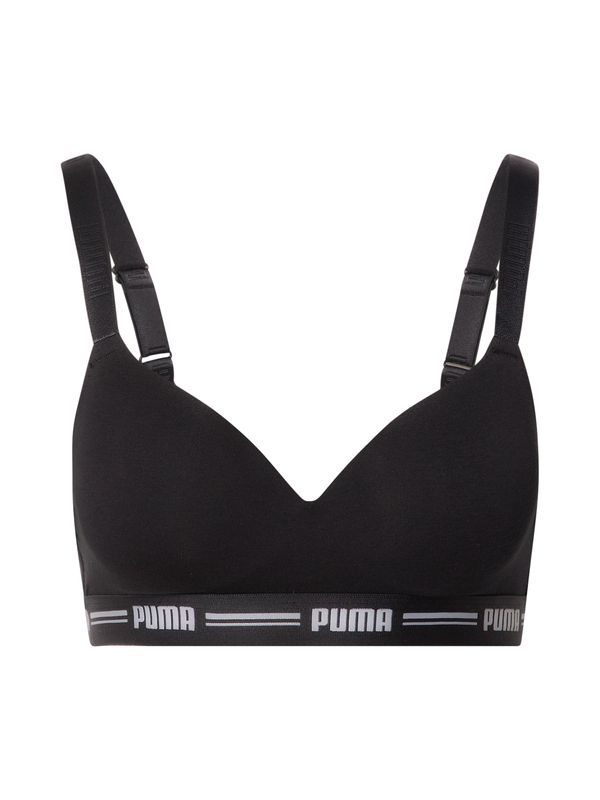 PUMA PUMA Sportski grudnjak  crna / bijela