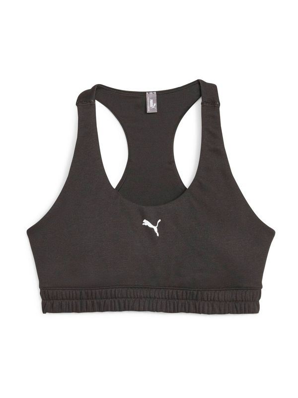 PUMA PUMA Sportski grudnjak  crna / bijela