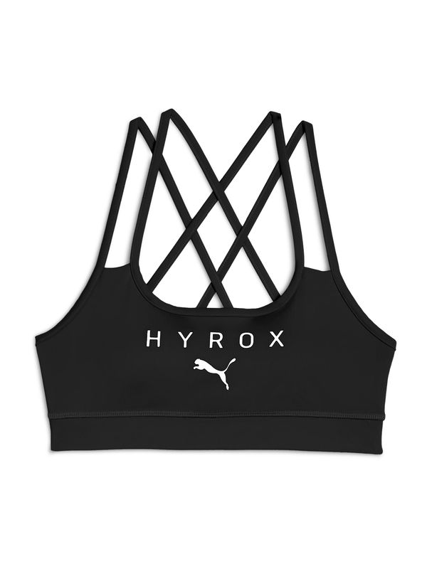 PUMA PUMA Sportski grudnjak 'Puma x Hyrox'  crna / bijela