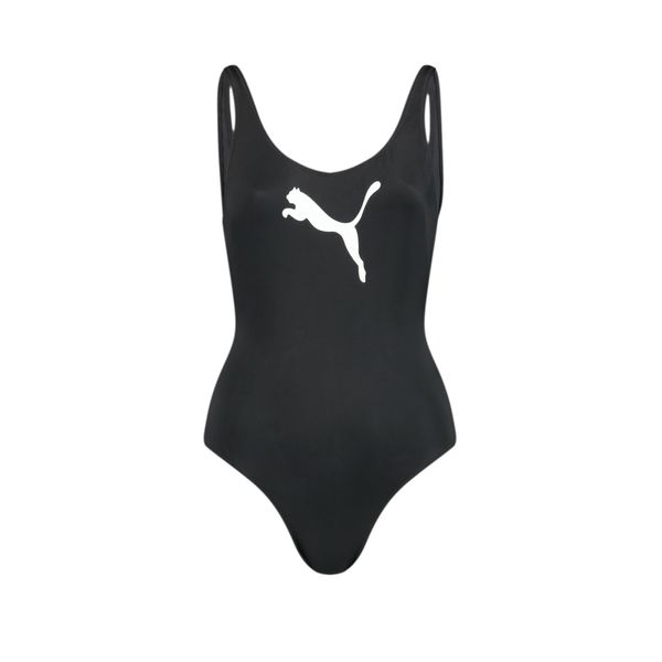 PUMA PUMA Sportski kupaći kostim  crna / bijela