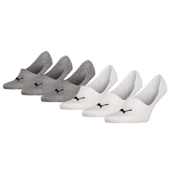 PUMA PUMA Stopalice  siva melange / crna / bijela