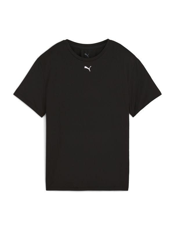 PUMA PUMA Tehnička sportska majica 'CLOUDSPUN'  crna / bijela