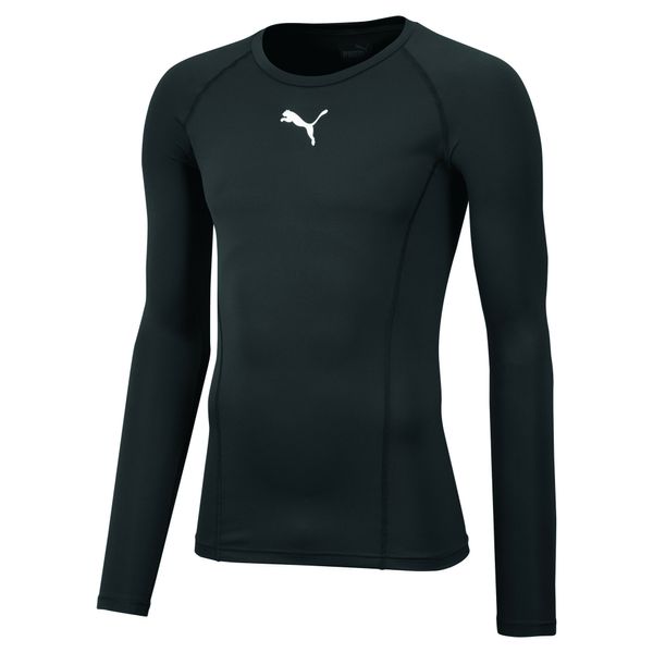 PUMA PUMA Tehnička sportska majica 'Liga'  crna / bijela