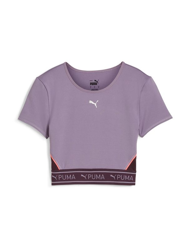 PUMA PUMA Tehnička sportska majica 'STRONG'  šljiva / lavanda / losos / bijela