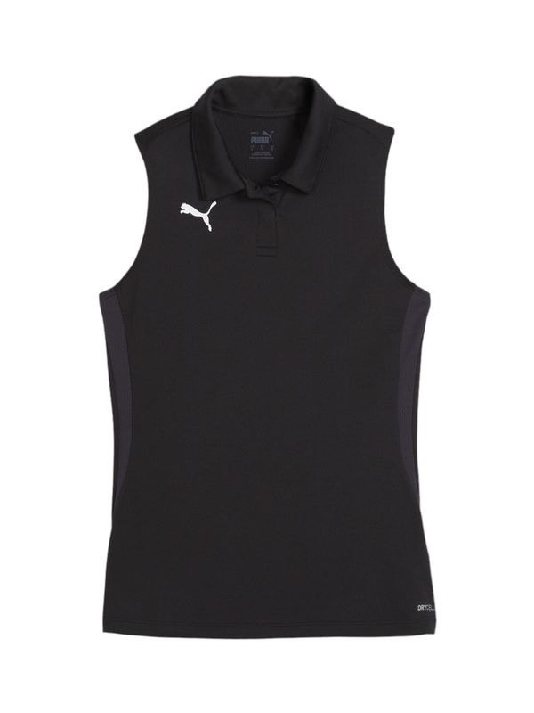 PUMA PUMA Tehnička sportska majica 'teamGOAL'  siva / crna / bijela