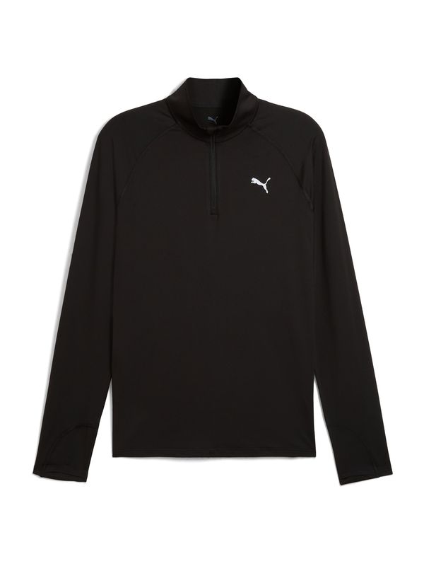PUMA PUMA Tehnička sportska majica 'Velocity Cloudspun'  crna / bijela