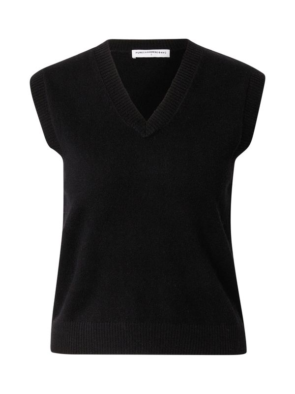 Pure Cashmere NYC Pure Cashmere NYC Kardigan bez rukava  crna