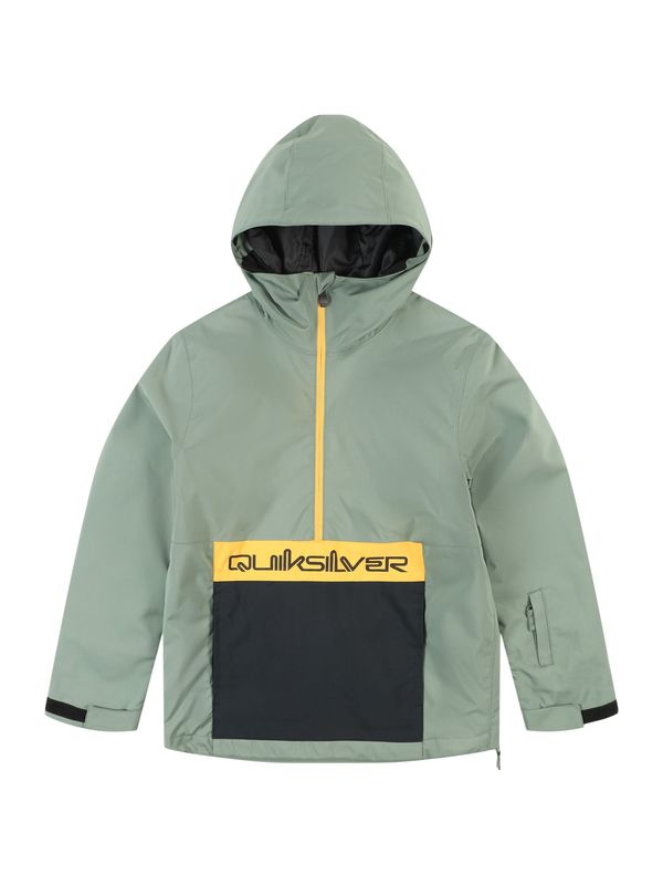 QUIKSILVER QUIKSILVER Outdoor jakna 'STEEZE'  žuta / svijetlozelena / crna