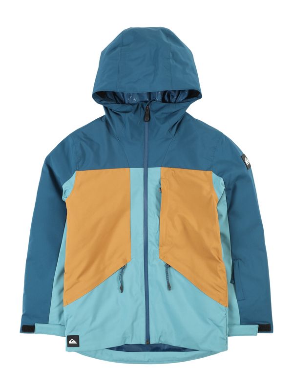 QUIKSILVER QUIKSILVER Sportska jakna 'AMBITION'  tirkiz / karamela / petrol / crna