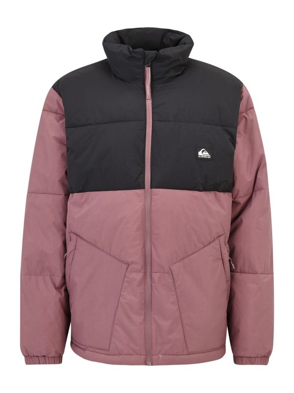 QUIKSILVER QUIKSILVER Sportska jakna 'MISSION SOLI'  morsko plava / sivkasto ljubičasta (mauve) / bijela