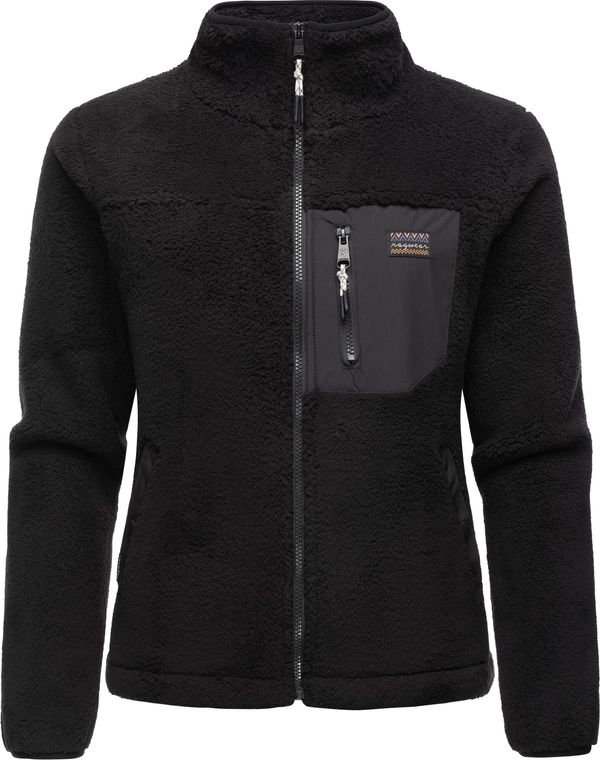 Ragwear Ragwear Flis jakna 'Alaris'  tamo siva / crna