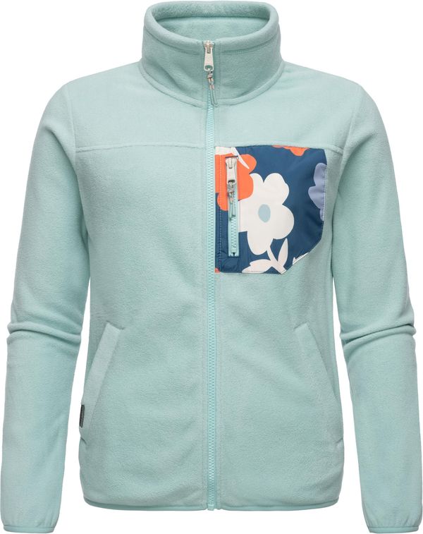 Ragwear Ragwear Flis jakna 'Appolo'  tamno plava / menta / narančasta / bijela