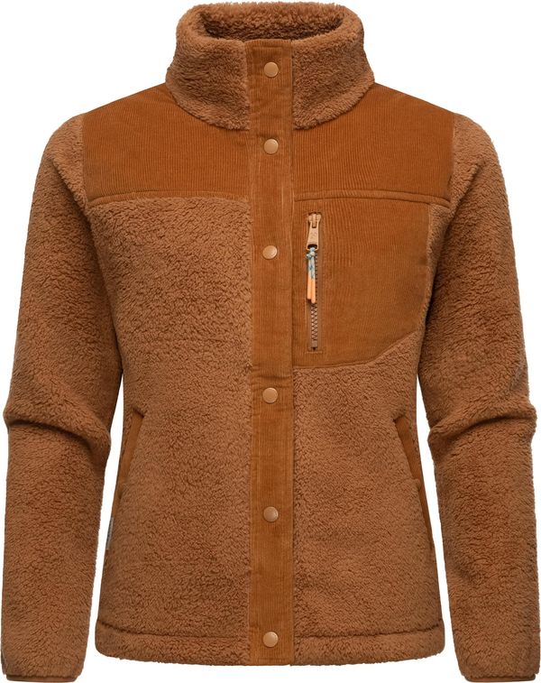 Ragwear Ragwear Flis jakna 'Appopis Block'  smeđa