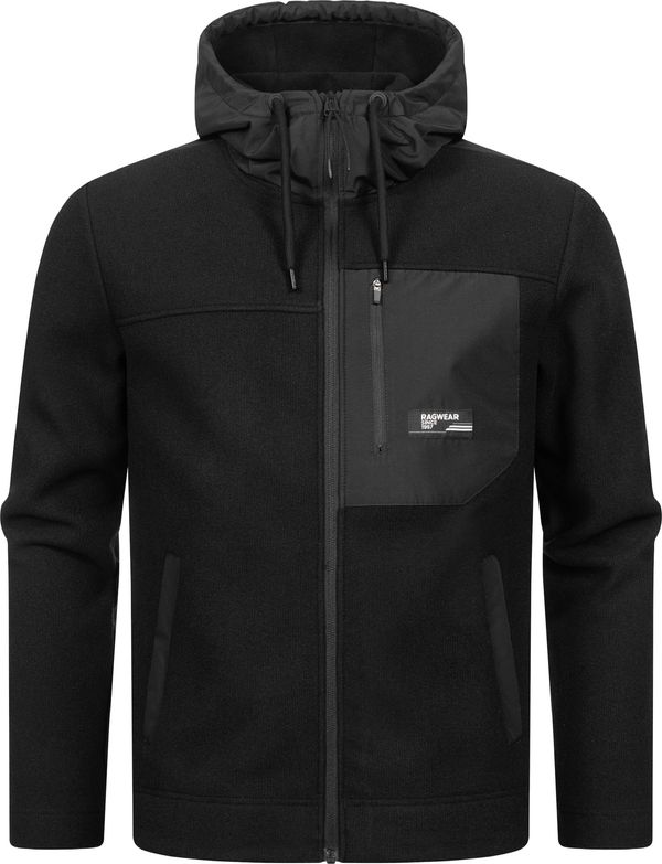 Ragwear Ragwear Flis jakna 'Brodney'  crna