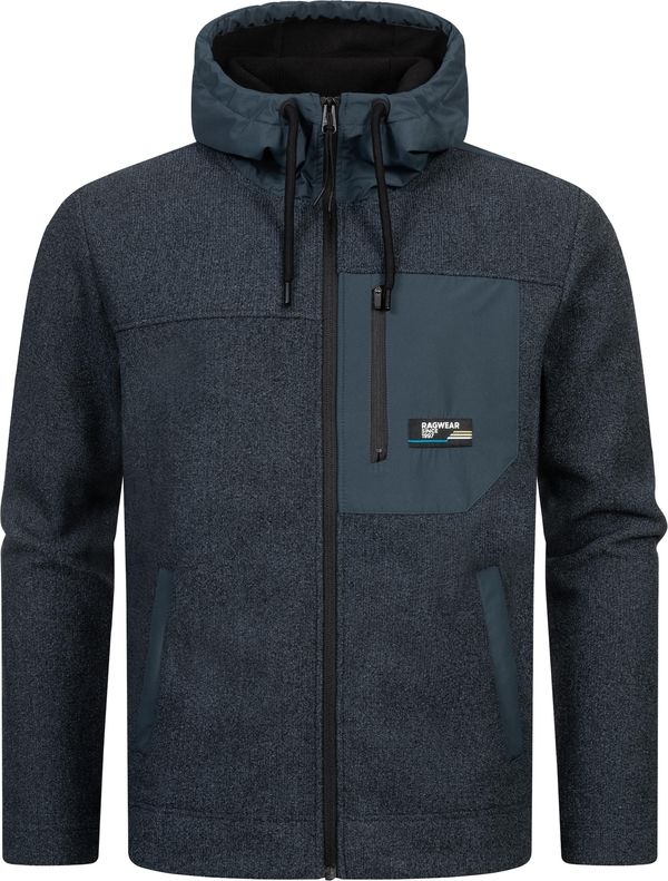 Ragwear Ragwear Flis jakna 'Brodney'  tamno plava