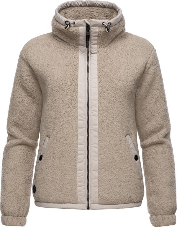 Ragwear Ragwear Flis jakna 'Nordicka'  bež / bijela