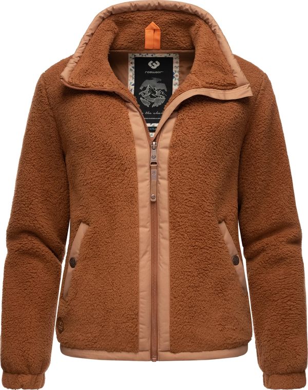 Ragwear Ragwear Flis jakna 'Nordicka'  karamela / konjak