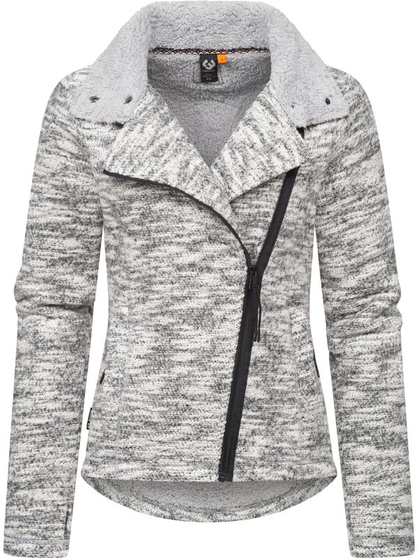 Ragwear Ragwear Flis jakna 'Saskie'  siva melange