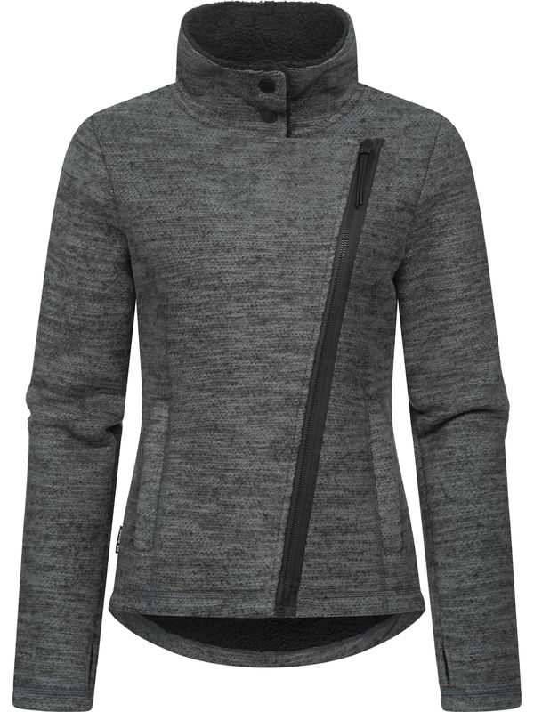 Ragwear Ragwear Flis jakna 'Saskie'  tamo siva