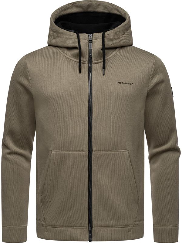 Ragwear Ragwear Gornji dio trenirke 'Fabian'  smeđa melange / crna