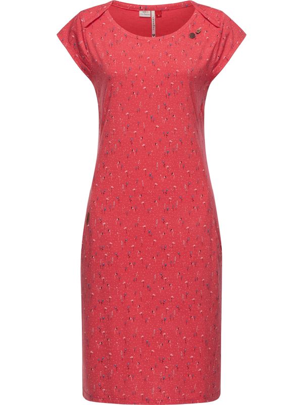 Ragwear Ragwear Ljetna haljina 'Rivan'  nebesko plava / klasično crvena / crna / bijela