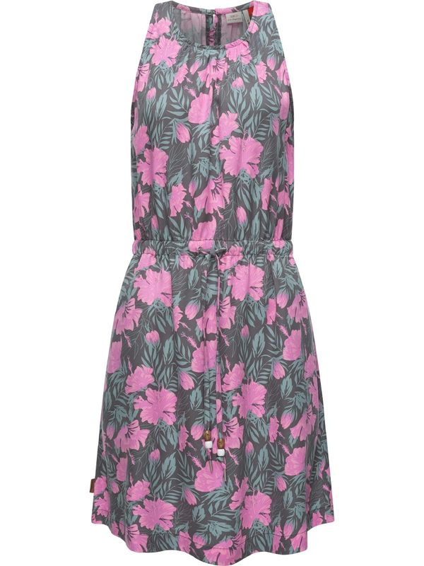 Ragwear Ragwear Ljetna haljina 'Sanai'  tamo siva / zelena / roza