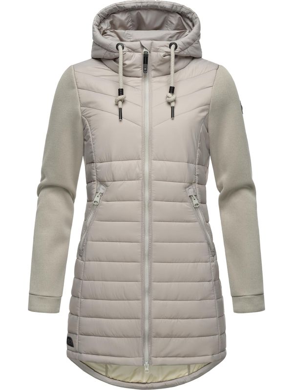 Ragwear Ragwear Prijelazni kaput 'Sandrra'  sivkasto bež / crna