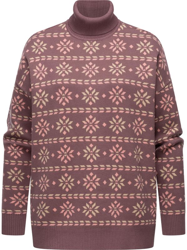 Ragwear Ragwear Pulover 'Danika'  pastelno žuta / roza / pastelno crvena