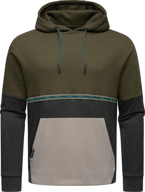 Ragwear Ragwear Sweater majica  bež / tamo siva / maslinasta