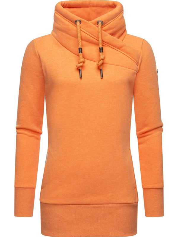 Ragwear Ragwear Sweater majica 'Neska'  siva / narančasta